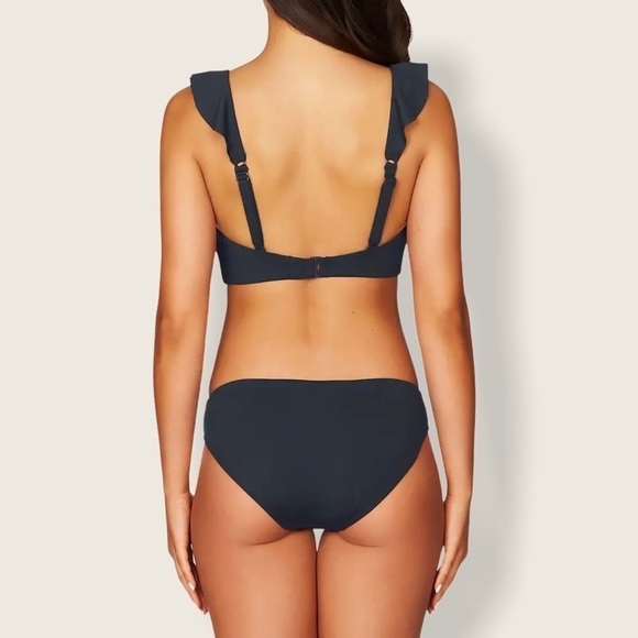 NWT Sea Level Ruched Trim Bikini Top - Picture 4 of 8
